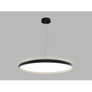LED2 32750737DTW Závěsné svítidlo MOON 80 P/N-Z, BCH DALI TW/PUSH TW 88W (76+12) 2700K-4000K černá/šampaň obraz