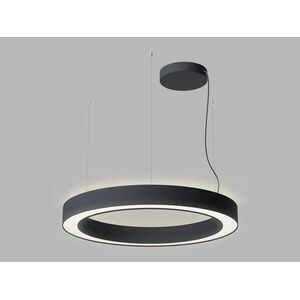 LED2 3276473DT Závěsné svítidlo SATURN SLIM II 80 P/N-Z, B TRIAC 80W (50+30) 2700K/3000K/4000K černá obraz