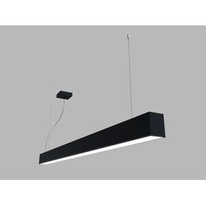 LED2 3314353DT Závěsné svítidlo LINO II 150 P-Z, B TRIAC 49W 3000K/3500K/4000K černá obraz