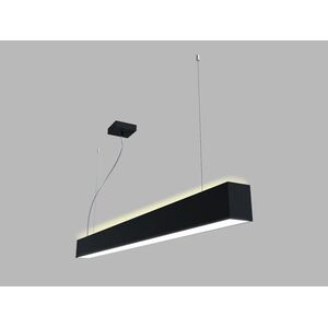 LED2 3314953DT Závěsné svítidlo LINO II 120 P/N-Z, B TRIAC 32W 3000K/3500K/4000K UGR černá obraz