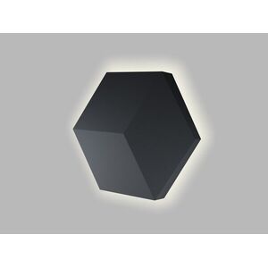 LED2 4580273 Nástěnné svítidlo HEXO, B 5W 2700K/3300K/4000K černá obraz
