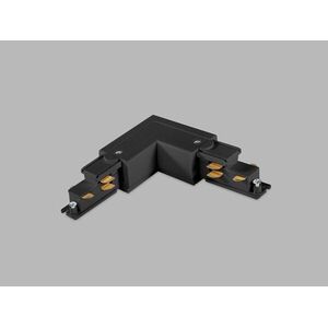 LED2 7360803 ECO TRACK levá L-spojka s napájením, B DALI černá obraz