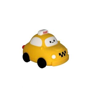 LED2 dětská lampička Auto TAXI LED teplá bílá nabíjecí USB obraz