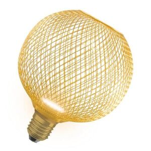 LEDVANCE DECOR LED FLAT GLOBE 125 GOLD 3.5W 827 Frosted E27 Non-DIM 4058075840089 obraz