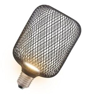 LEDVANCE DECOR LED FLAT SQUARE 100 BLACK 3.5W 827 Frosted E27 Non-DIM 4058075840140 obraz