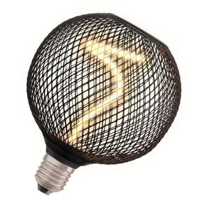 LEDVANCE DECOR LED SPIRAL FILAMENT GLOBE 125 14 BLACK DIM 3.5W 818 E27 4058075840287 obraz
