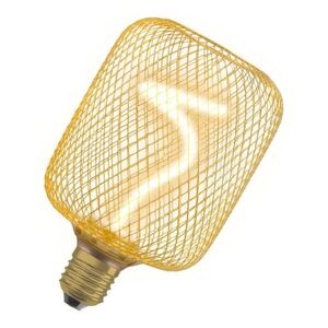 LEDVANCE DECOR LED SPIRAL FILAMENT SQUARE 100 18 GOLD DIM 3.5W 818 E27 4058075840225 obraz