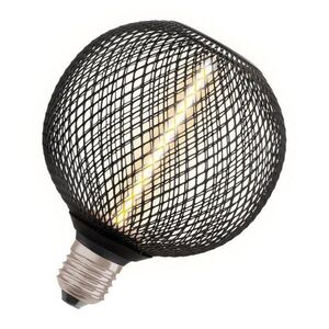 LEDVANCE DECOR LED STRAW FILAMENT GLOBE 125 12 BLACK DIM 3.5W 818 E27 4058075840249 obraz