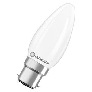 LEDVANCE LED Classic B 40 Filament P 3.4W 827 Frosted B22d 4099854466540 obraz