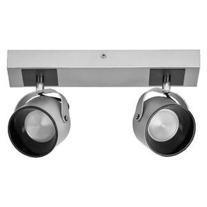 LEDVANCE LED nástěnné a stropní bodové svítidlo Jupiter stříbrné 2 spoty 4058075828223 obraz