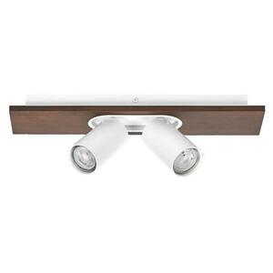 LEDVANCE LED nástěnné a stropní bodové svítidlo Mercury GU10 bílé 2x3.4W 927 DIM 4058075833579 obraz