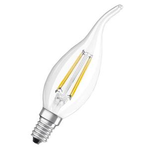 LEDVANCE LED žárovka Superstar Plus BA35 Filament 3, 4 W 220-240 V E14 stmívatelná 2700 K čirá obraz
