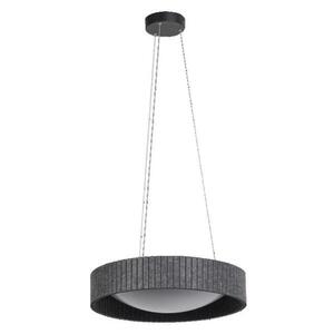 LEDVANCE LED závěsné svítidlo Felt Cylinder 28W 830 tmavá šedá 4058075841567 obraz