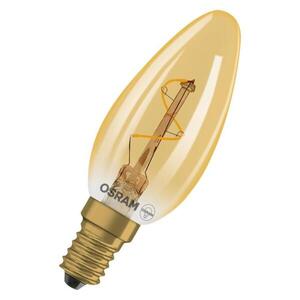 LEDVANCE Vintage 1906 Classic B Spiral Filament 1.8W 822 Gold E14 4099854551888 obraz