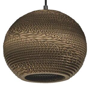 LEDVANCE závěsné svítidlo Cardboard Ball E27 hnědé 4058075837102 obraz