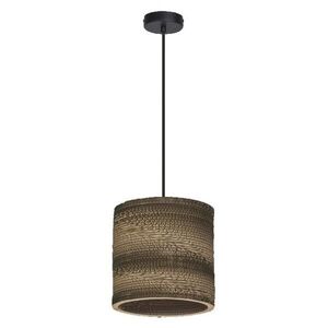 LEDVANCE závěsné svítidlo Cardboard Cylinder E27 hnědé 4058075837249 obraz