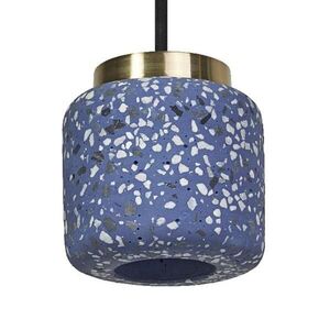 LEDVANCE závěsné svítidlo Terrazzo Ball 1xGU10 modré 4058075841727 obraz