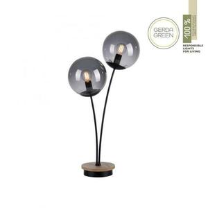 LEUCHTEN DIREKT is JUST LIGHT LED stolní lampa dřevo kouřová barva šňůrový vypínač IP20 do interiéru LD 11390-79 obraz