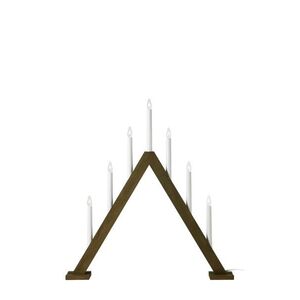 MARKSLOJD Markslöjd Ariele adventní svícen tmavá hnědá 54 cm obraz