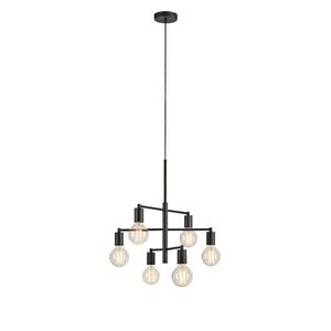 MARKSLOJD Markslöjd Cielo závěsné svítidlo černé 6 lamp obraz
