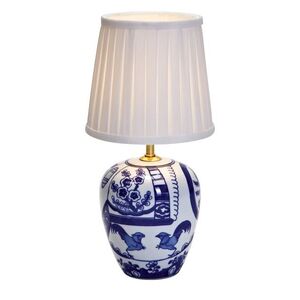 MARKSLOJD Markslöjd Göteborg stolní lampa modrá 33 cm obraz