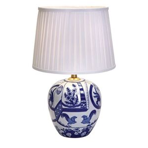 MARKSLOJD Markslöjd Göteborg stolní lampa modrá 48 cm obraz
