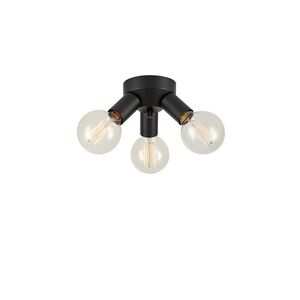 MARKSLOJD Markslöjd Mazzo stropní svítidlo černé 3 lampy obraz