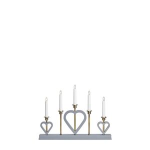 MARKSLOJD Markslöjd Melissa šedý svícen obraz