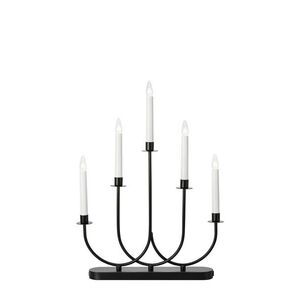MARKSLOJD Markslöjd Soro adventní černý vánoční svícen obraz