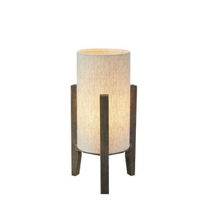MARKSLOJD Markslöjd stolní lampa Eruca bílá/hnědá 34 cm obraz