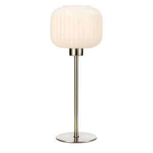 MARKSLOJD Markslöjd stolní lampa Sober, ocel/bílá, 38 cm obraz