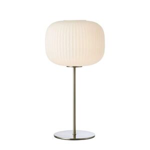 MARKSLOJD Markslöjd stolní lampa Sober, ocel/bílá, 50 cm obraz