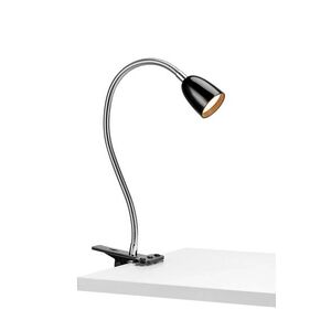 MARKSLOJD Markslöjd stolní lampa Tulip s klipem černá obraz