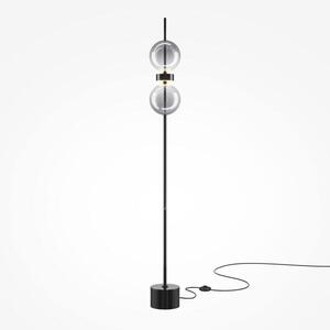MAYTONI Stojací lampa Double Moon 3000K 15W MOD478FL-L15B3K obraz