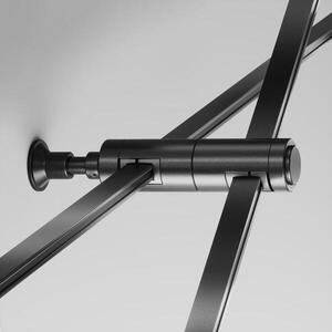 MAYTONI Upevnění na stěnu dvojité pro magnetickou lištu 24 V Flarity TRA155CW-D1-B obraz