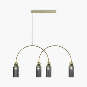 MAYTONI Závěsné svítidlo Antic E14x4 40W MOD302PL-04GR obraz