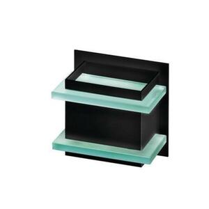 Nástěnné svítidlo AZzardo Blas black AZ3069 G9 1x40W IP20 10cm černé obraz