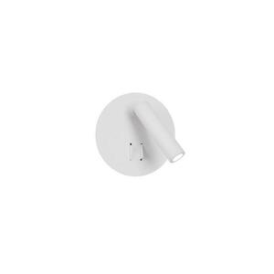 NOVA LUCE bodové svítidlo PENOR bílý hliník a akryl vypínač na těle LED Cree 9W 230V 3000K IP20 9081221 obraz