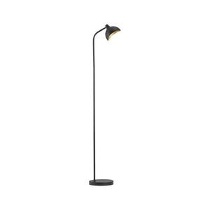 NOVA LUCE stojací lampa GEETI matná černá a zlatý kov E14 1x5W IP20 bez žárovky 9555809 obraz