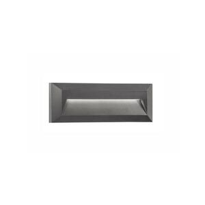 NOVA LUCE venkovní nástěnné svítidlo PULSAR tmavě šedý ABS LED 2W 3000K 220-220V 32st. IP54 811502 obraz