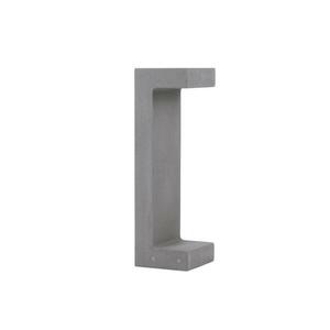 NOVA LUCE venkovní sloupkové svítidlo ARAN šedý beton skleněný difuzor LED 8W 3000K 120-230V IP65 9540213 obraz