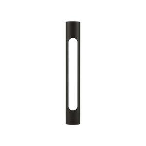 NOVA LUCE venkovní sloupkové svítidlo ELLERY černý hliník a akryl LED 12W 3000K 100-240V IP65 9100917 obraz