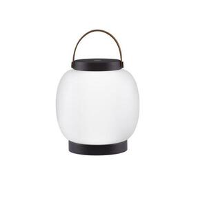 NOVA LUCE venkovní stolní lampa JIGRA černý hliník a akryl LED 2W 3000K 3, 7V 306st. IP54 vypínač na těle / USB kabel 9002876 obraz