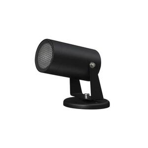 NOVA LUCE venkovní svítidlo s bodcem DESTRY černý hliník a čiré sklo plástvový difuzor proti oslnění GU10 1x10W 220-240V bez žárovky IP54 9136184 obraz