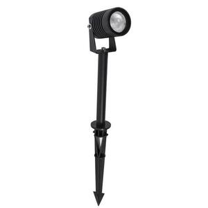 NOVA LUCE venkovní svítidlo s bodcem STAKE černý hliník a sklo LED 5W 3000K 100-240V 21st. IP65 9971455 obraz
