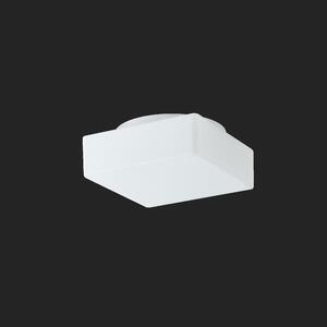 OSMONT 51385 LINA 2 stropní/nástěnné skleněné svítidlo bílá IP43 3000 K 10W LED nouzové kombinované 3 h obraz