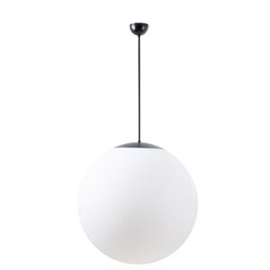 OSMONT ADR52938 ADRIA P5 závěsné skleněné svítidlo černá / bílá IP40 3x25W E27 obraz