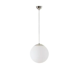 OSMONT ADR53010 ADRIA S2 závěsné skleněné svítidlo nerez leštěná / bílá IP40 25W E27 obraz