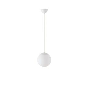 OSMONT ADR60830 ADRIA S1 závěsné skleněné svítidlo bílá IP40 4000 K 8W LED obraz