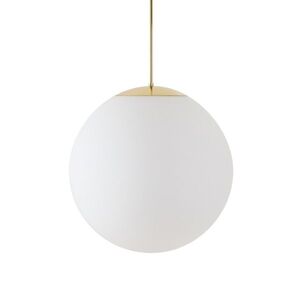 OSMONT ADR62579 ADRIA P4 HP závěsné skleněné svítidlo mosaz leštěná / bílá IP40 4000 K 59W LED DALI obraz